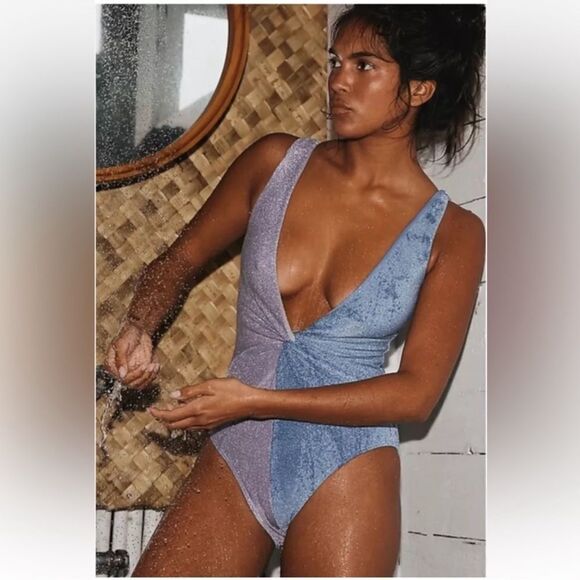 Free People Juillet Olivia Shine One Piece Swim - Picture 3 of 3